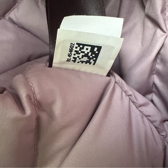 The North Face Aconcagua 550 Down Jacket Purple Satin Puffer Women’s XS - Picture 14 of 15